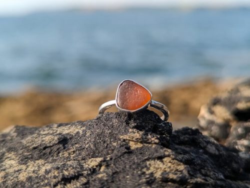 Cornish Seaglass Ring 1