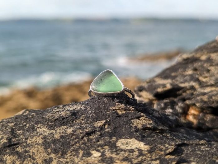 Sea Glass Green Ring 3