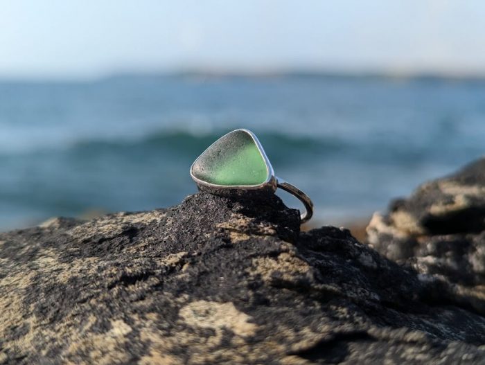 Sea Glass Green Ring 4