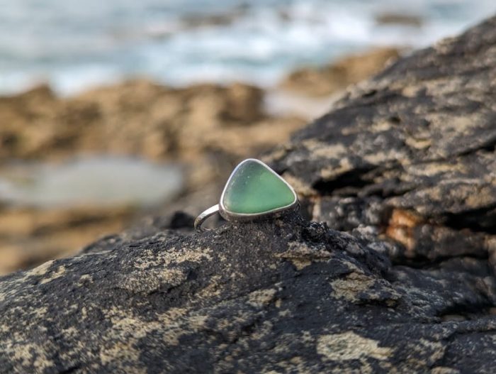 Sea Glass Green Ring 5