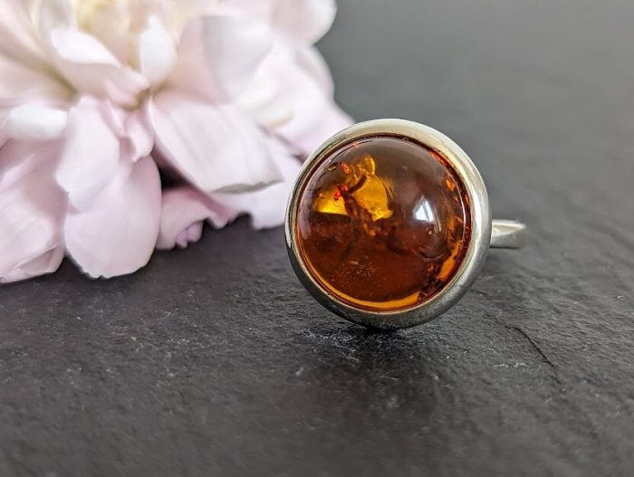 Vintage Amber Ring 4