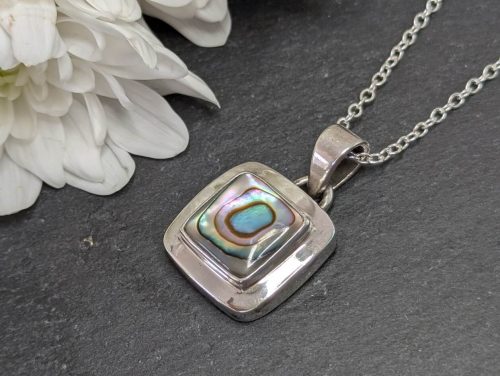 Vintage Abalone Pendant 1a