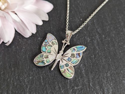 Vintage Butterfly Pendant 2