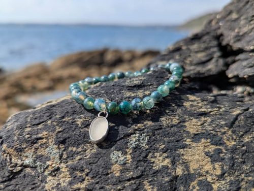 Moss Agate Bracelet 1a