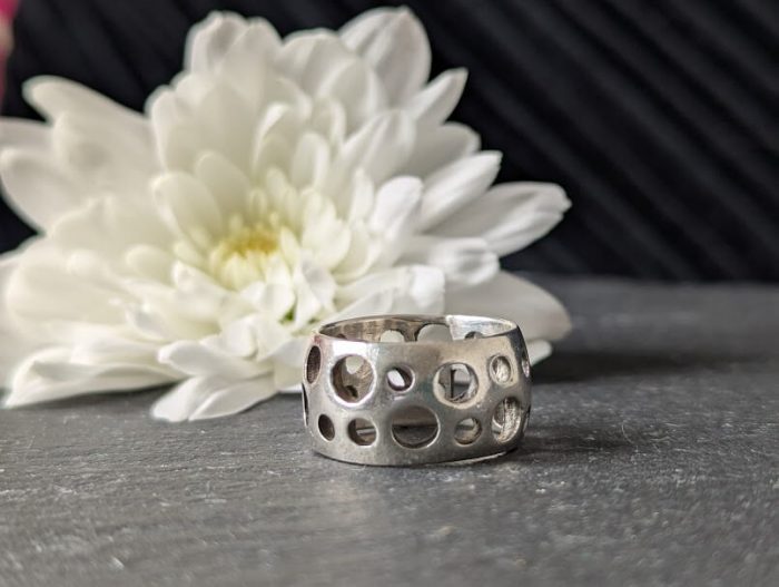 Vintage Sterling Silver Ring 1a
