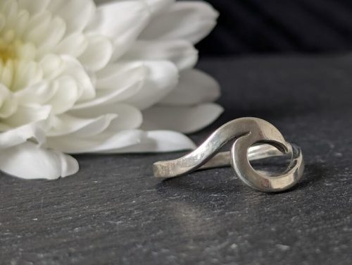 Silver Wave Ring 2a