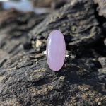 Chalcedony Silver Ring