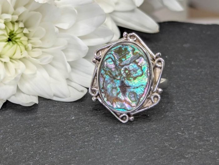 Abalone Shell Ring 1