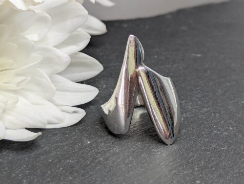 Sterling Silver Ring • Size M 1