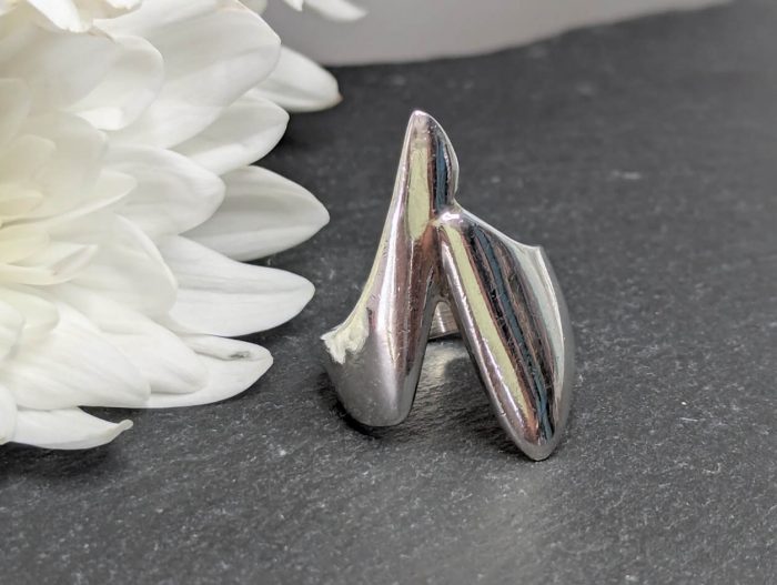 Sterling Silver Ring • Size M 1