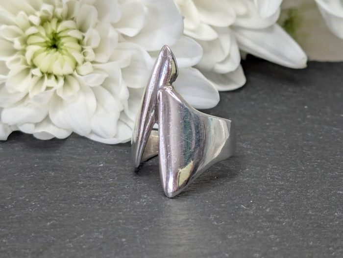 Sterling Silver Ring • Size M - Image 2
