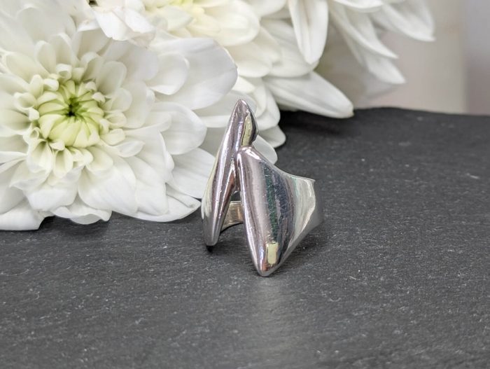 Sterling Silver Ring • Size M - Image 3