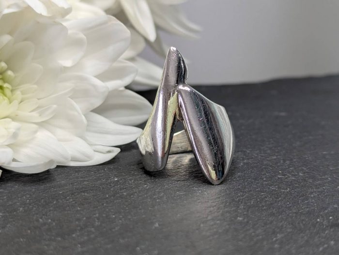 Sterling Silver Ring • Size M - Image 4