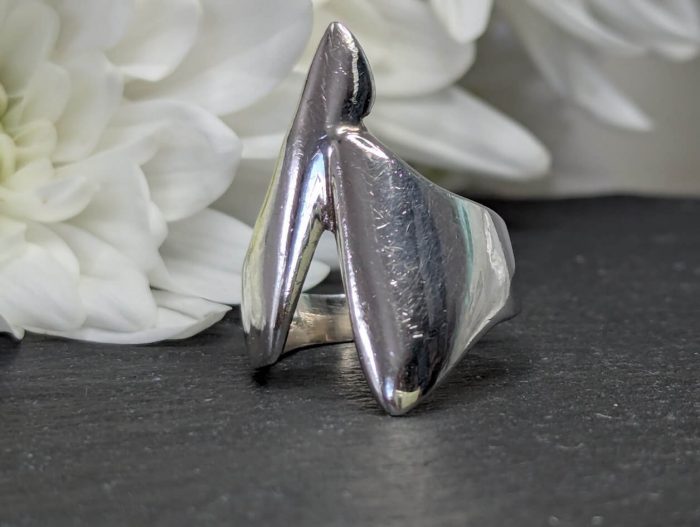 Sterling Silver Ring • Size M - Image 5
