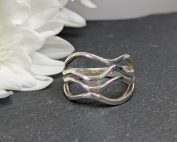 Sterling Silver Wave Ring 1
