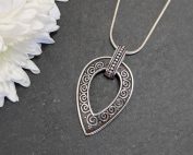 Indian Silver Pendant 1a