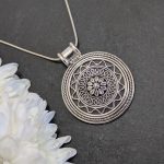 Preloved sterling silver indian necklace