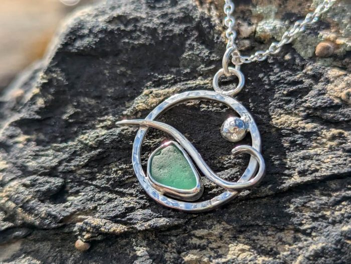 Sea Glass Beach Necklace 1