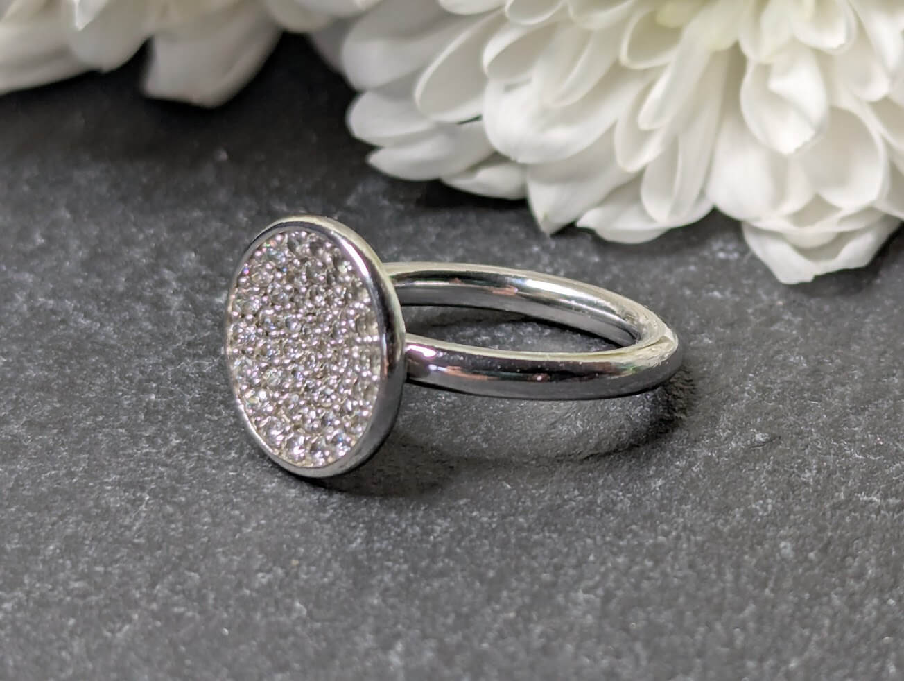 Hot Diamonds Ring Scintilla - Size N - Image 3