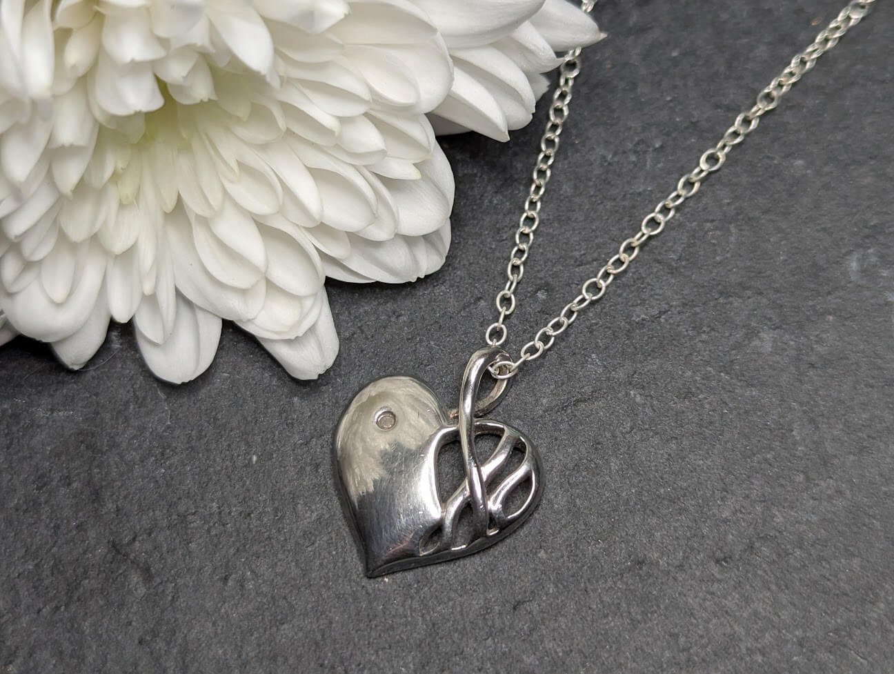 Hot Diamonds Necklace Heart 1