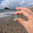Pale Aqua bottle top found St Michaels Mount