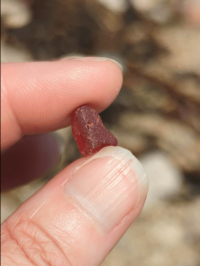Very rare sea glass