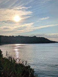 Pendennis castle falmouth - early start for sea glass hunting