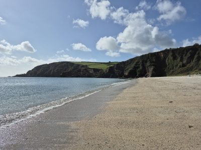 Pentewen Beach Cornwall