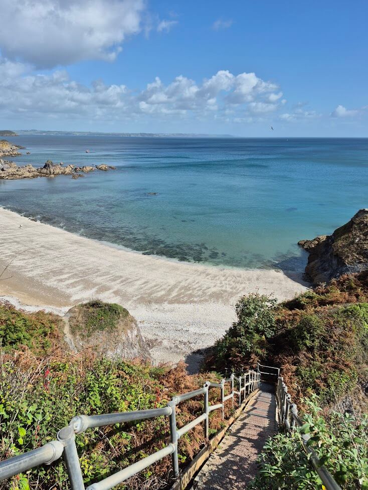 Polstreath Beach Mevagissy
